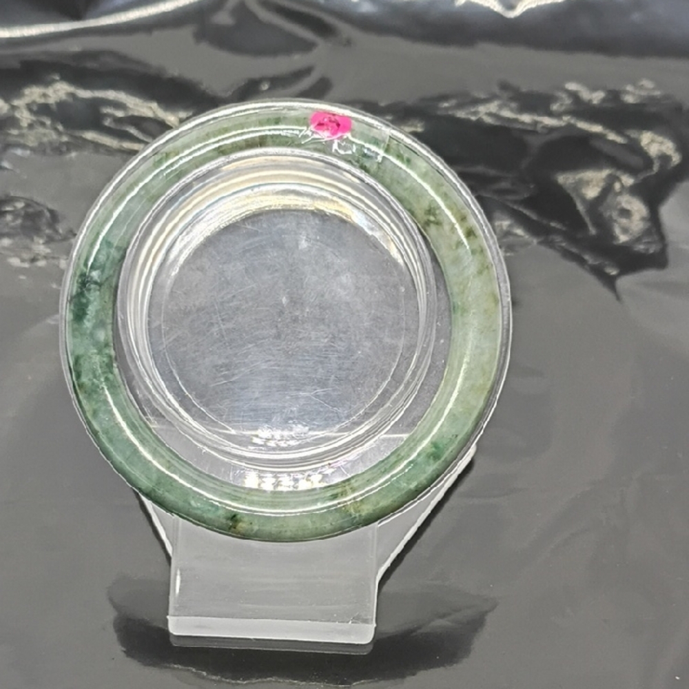 Green Jade Bangle Bracelet